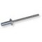 Dicht-Blindniete Flachrundkopf 3,2x6,5 Aluminium/Edelstahl A2